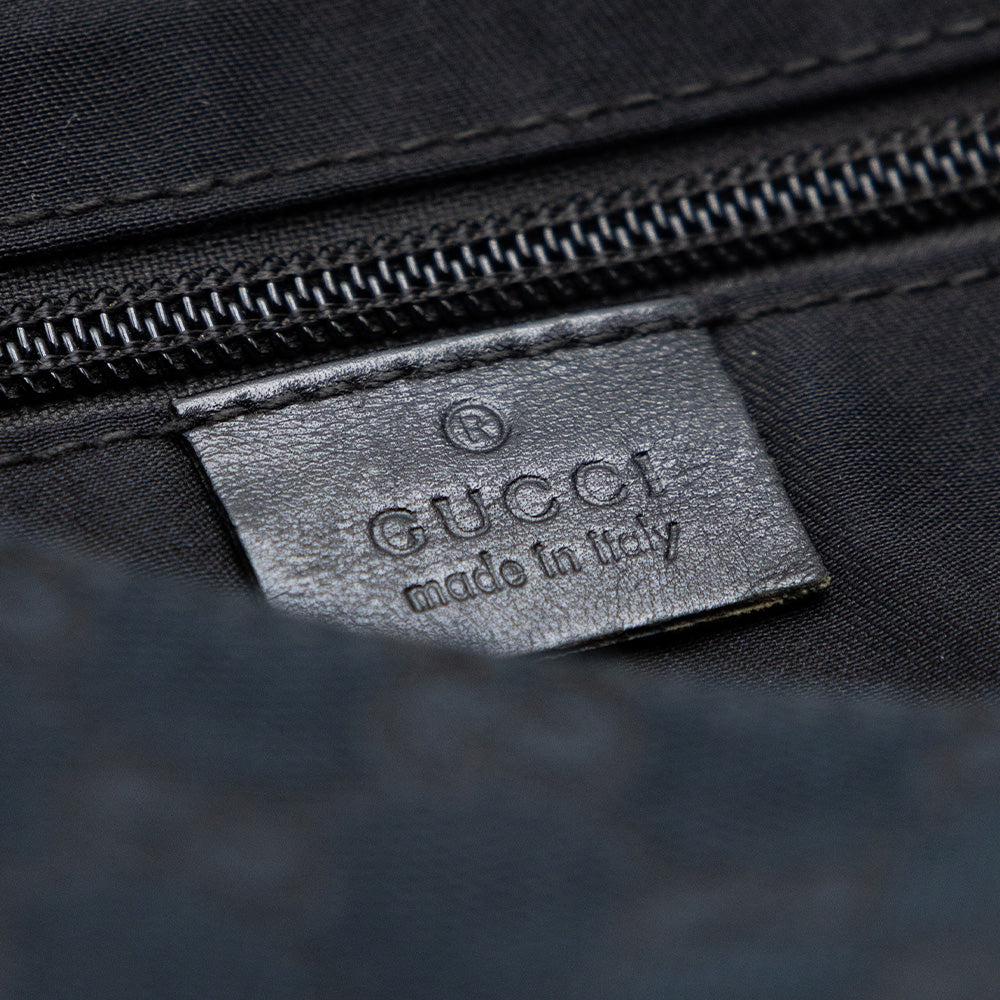 Gucci Sac à épaule GG Canvas Noir