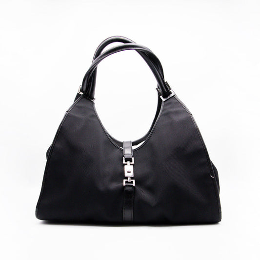 Gucci Sac à épaule Jackie GG Canvas Noir