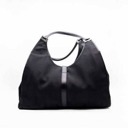 Gucci Sac à épaule Jackie GG Canvas Noir