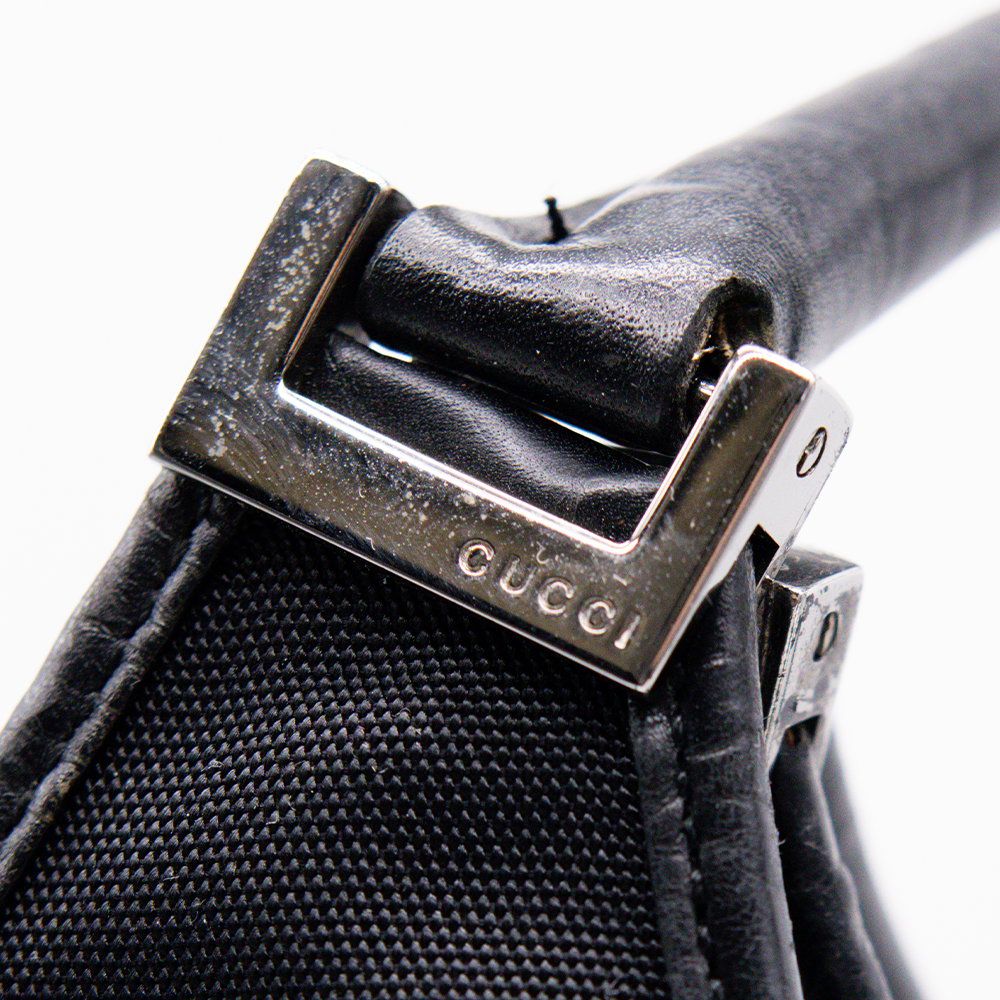 Gucci Sac à épaule Jackie GG Canvas Noir