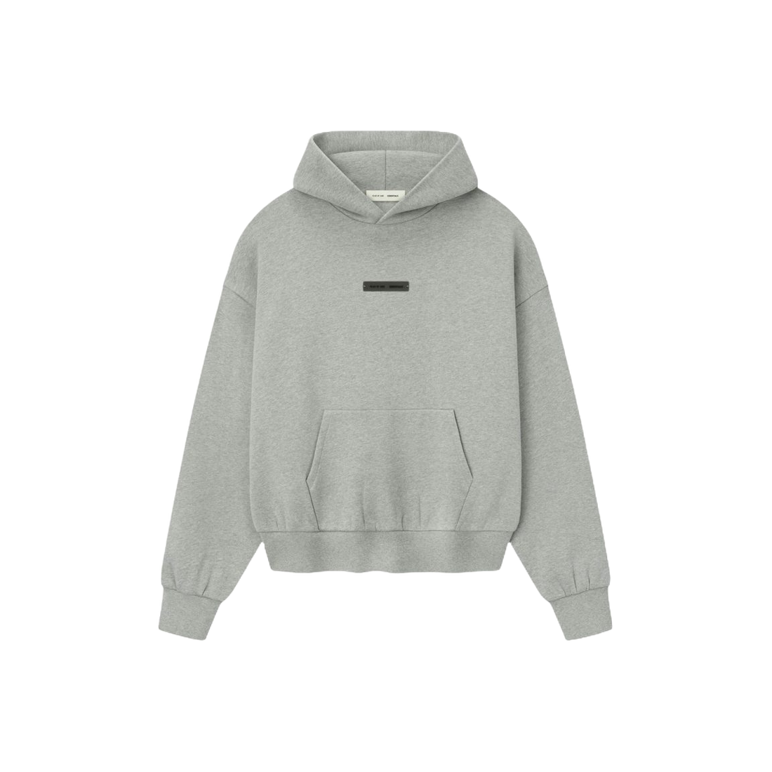 Hoodie Heather Concrete Fleece Essentials