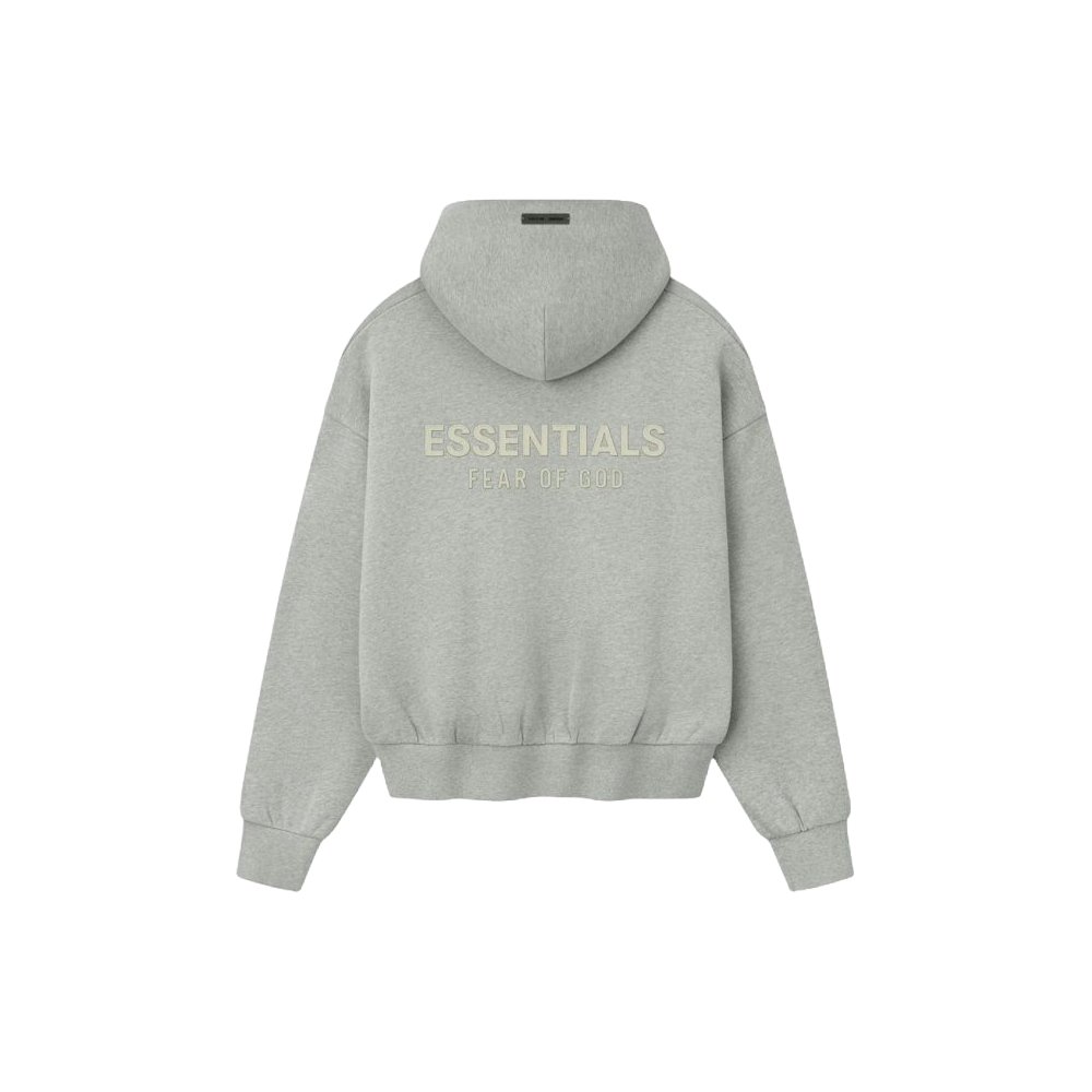 Hoodie Heather Concrete Fleece Essentials