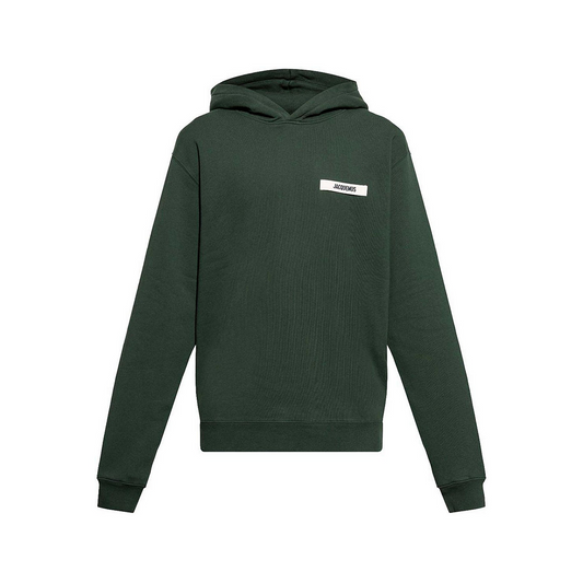 Jacquemus Hoodie Gros Grain Vert Foncé