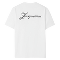 Jacquemus Logo Blanc Brodés