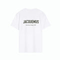 Jacquemus T-shirt Adresse Dubai Blanc