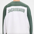 Jacquemus T-shirt Baseball à manches longues Blanc