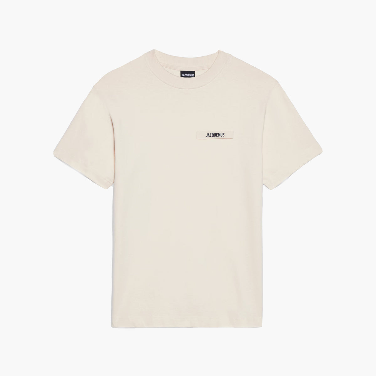 Jacquemus T-Shirt Gros Grain Beige