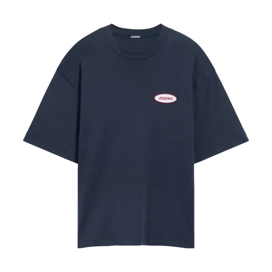 Jacquemus T-shirt Station Patch Navy