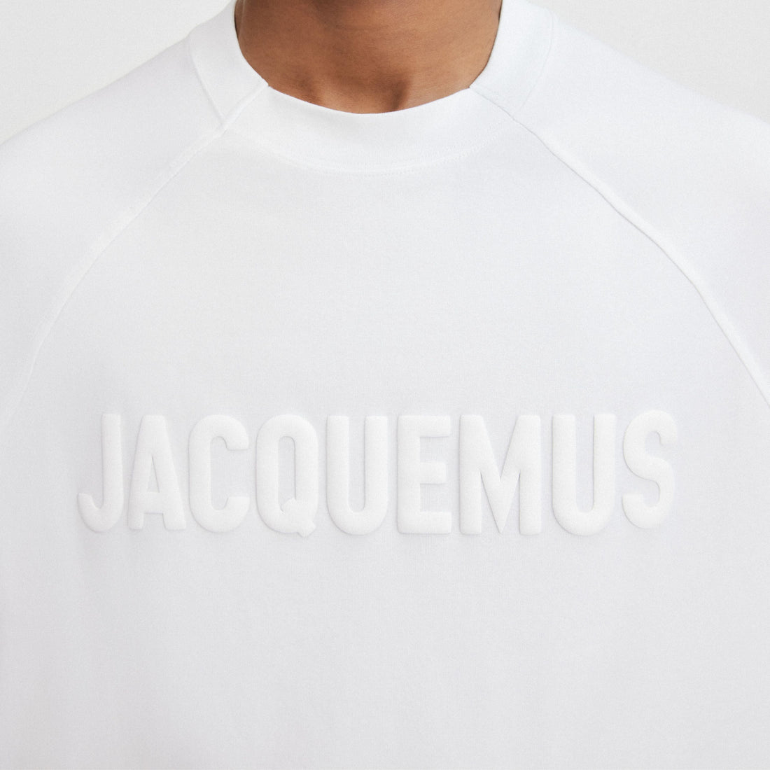 Jacquemus T-shirt Typo Blanc