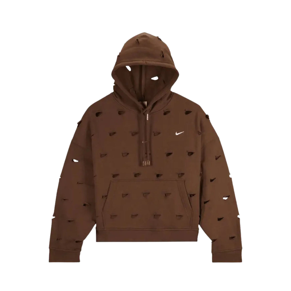 Jacquemus x Nike Hoodie Le Swoosh Marron
