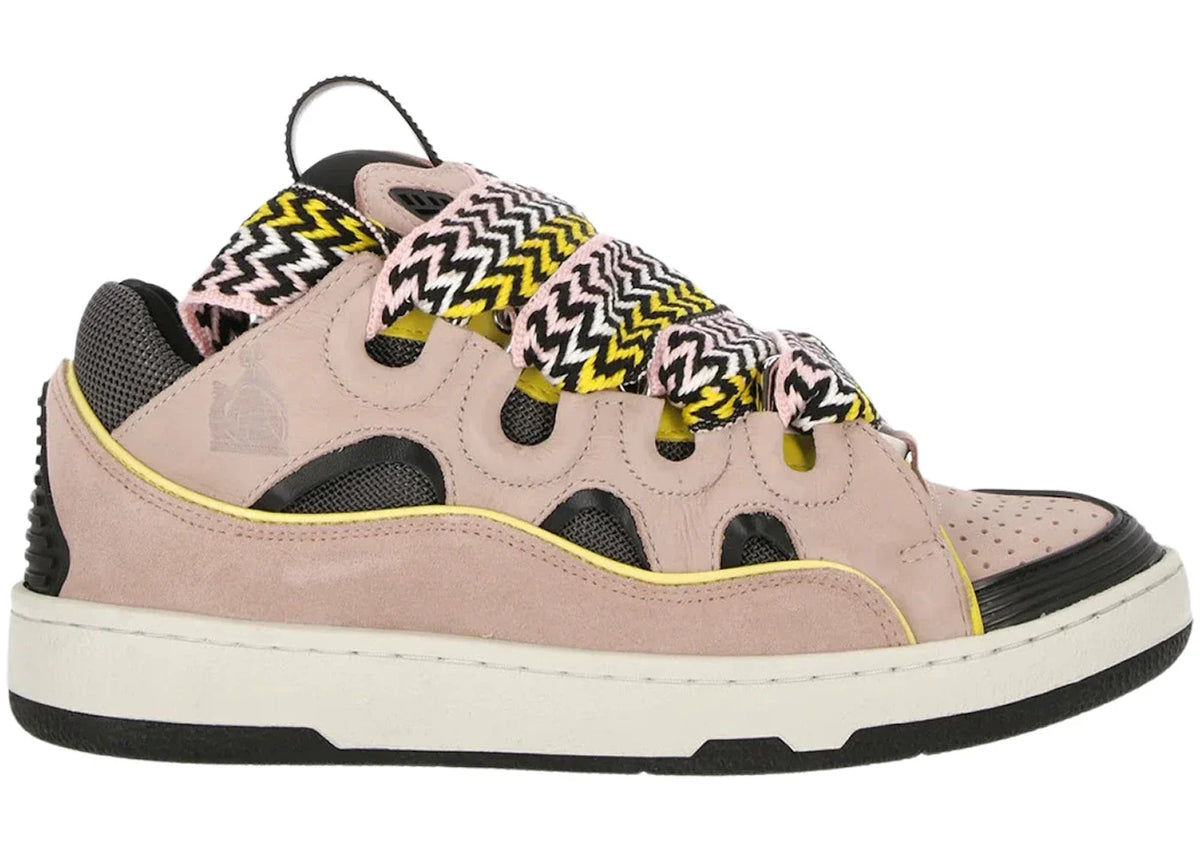 Lanvin Curb Sneaker Pink Black Yellow (Women's)