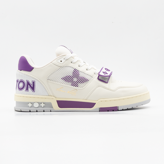 Louis Vuitton Lv Trainer Violet Mesh