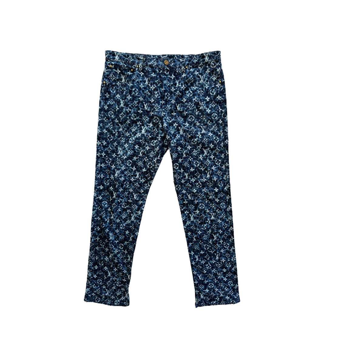 Louis Vuitton Pantalon Monogram Pointillism Workwear Jean