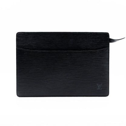 Louis Vuitton Pochette Cuir Epi Noir