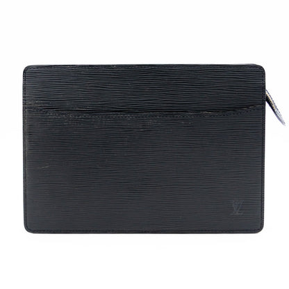 Louis Vuitton Pochette Cuir Epi Noir