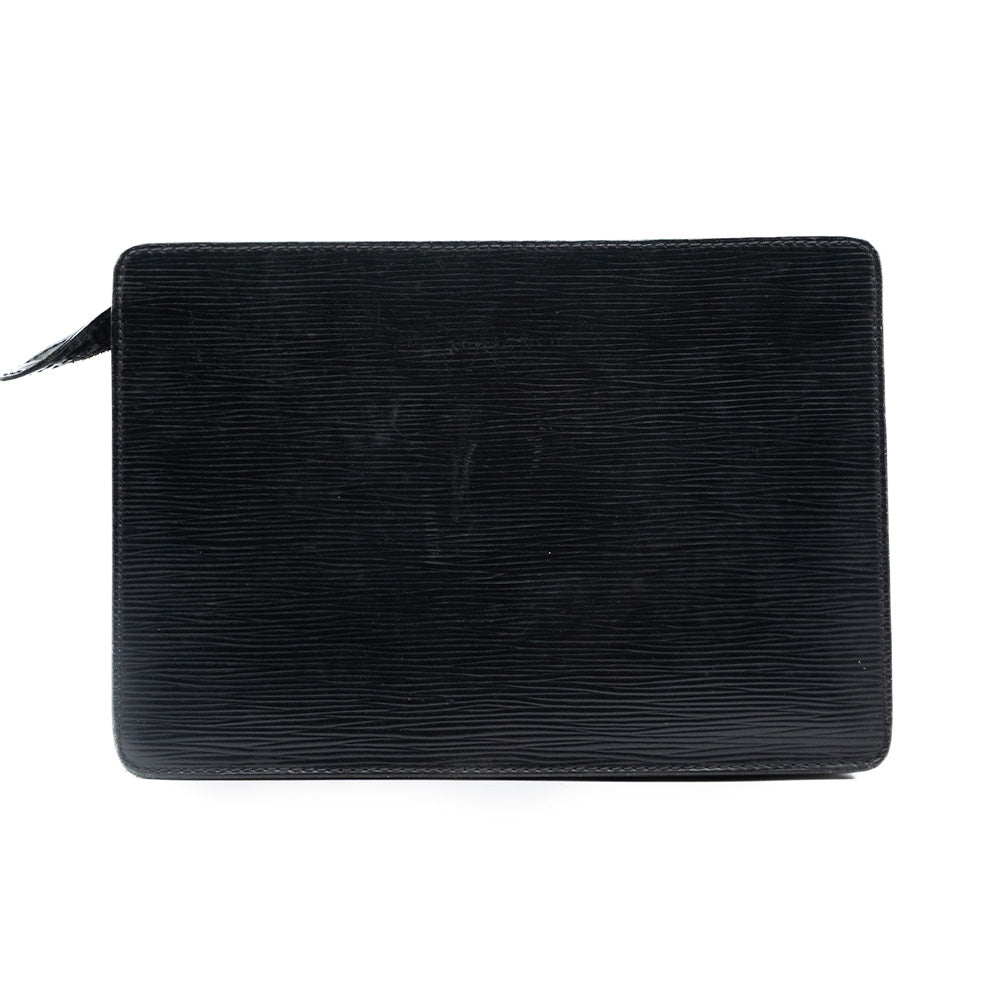 Louis Vuitton Pochette Cuir Epi Noir