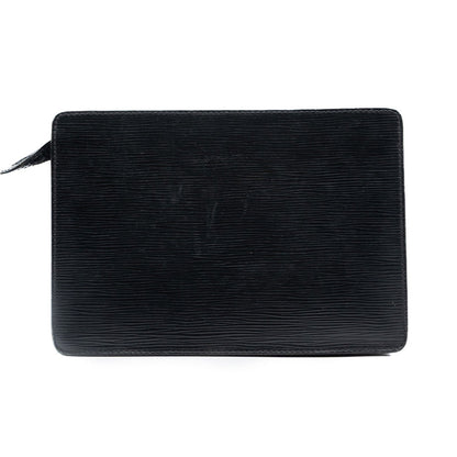 Louis Vuitton Pochette Cuir Epi Noir