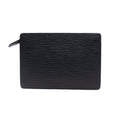 Louis Vuitton Pochette Cuir Epi Noir