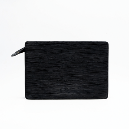 Louis Vuitton Pochette Cuir Epi Noir