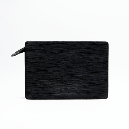 Louis Vuitton Pochette Cuir Epi Noir