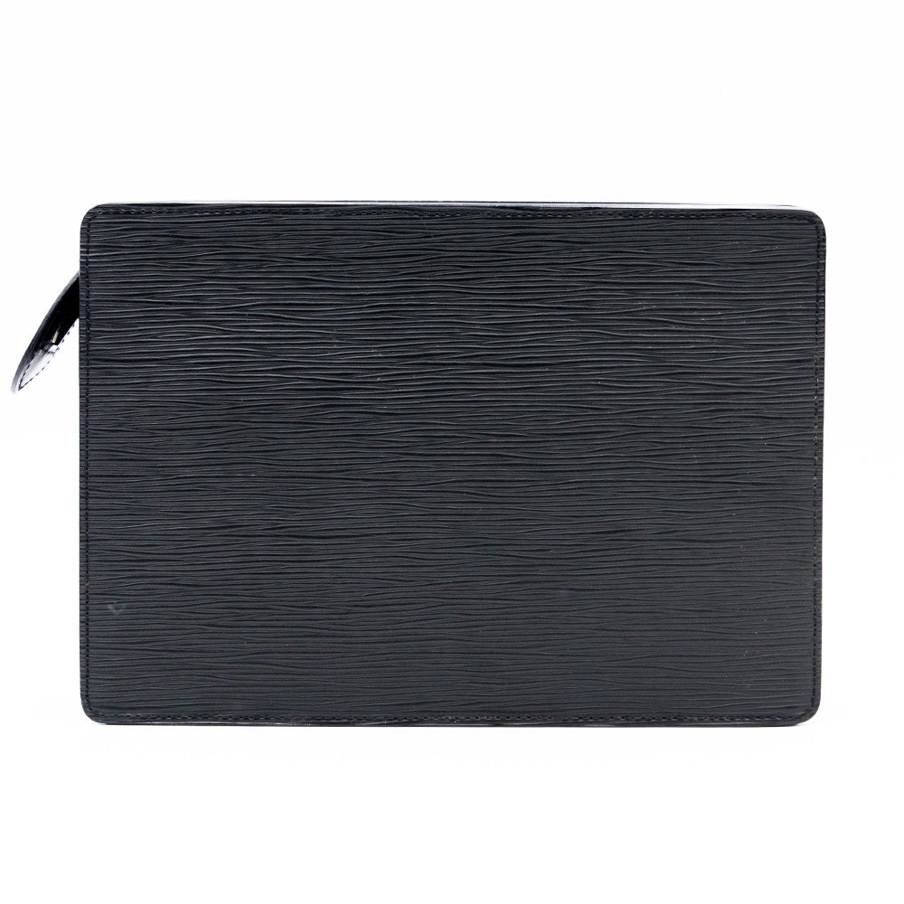 Louis Vuitton Pochette Cuir Epi Noir