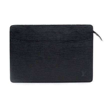 Louis Vuitton Pochette Cuir Epi Noir