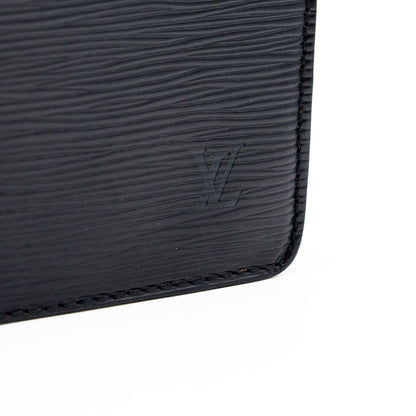 Louis Vuitton Pochette Cuir Epi Noir