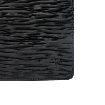 Louis Vuitton Pochette Cuir Epi Noir