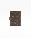 Louis Vuitton Porte Agenda Monogram Marron