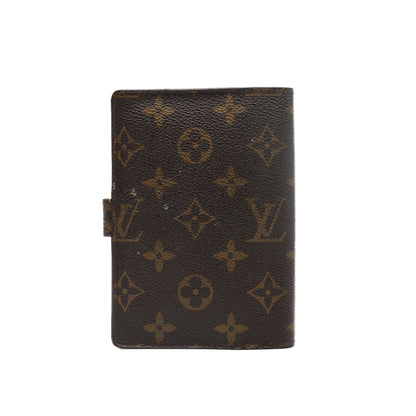 Louis Vuitton Porte Agenda Monogram Marron