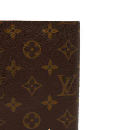 Louis Vuitton Porte Agenda Monogram Marron