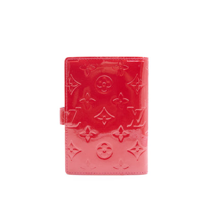 Louis Vuitton Porte Agenda Vernis Rouge
