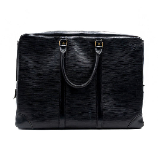 Louis Vuitton Porte Documents  Epi Noir