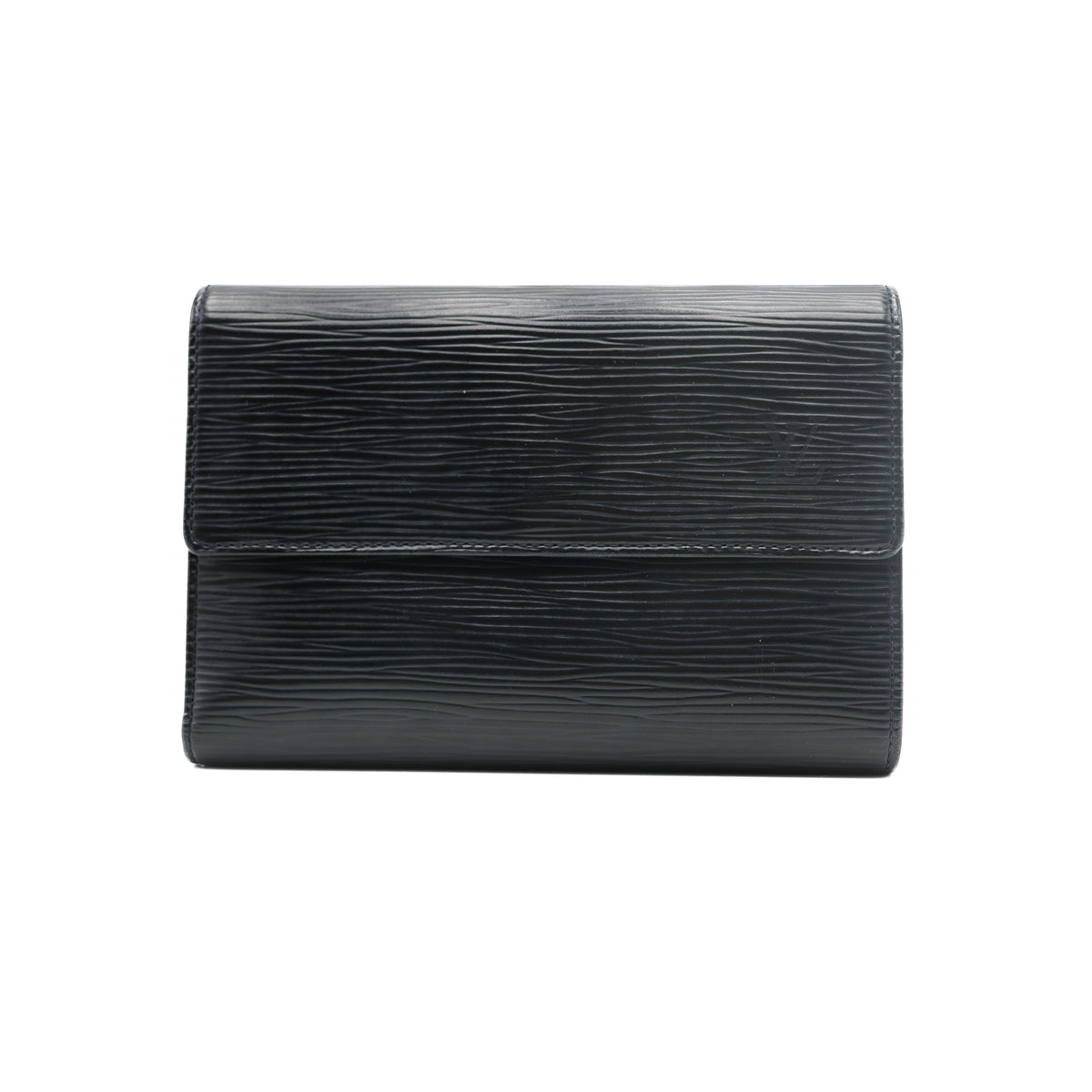 Louis Vuitton Porte Monnaie Porto Epi Noir
