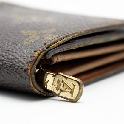Louis Vuitton Porte Monnaie Tresor Monogram Marron