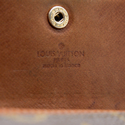 Louis Vuitton Porte Monnaie Tresor Monogram Marron