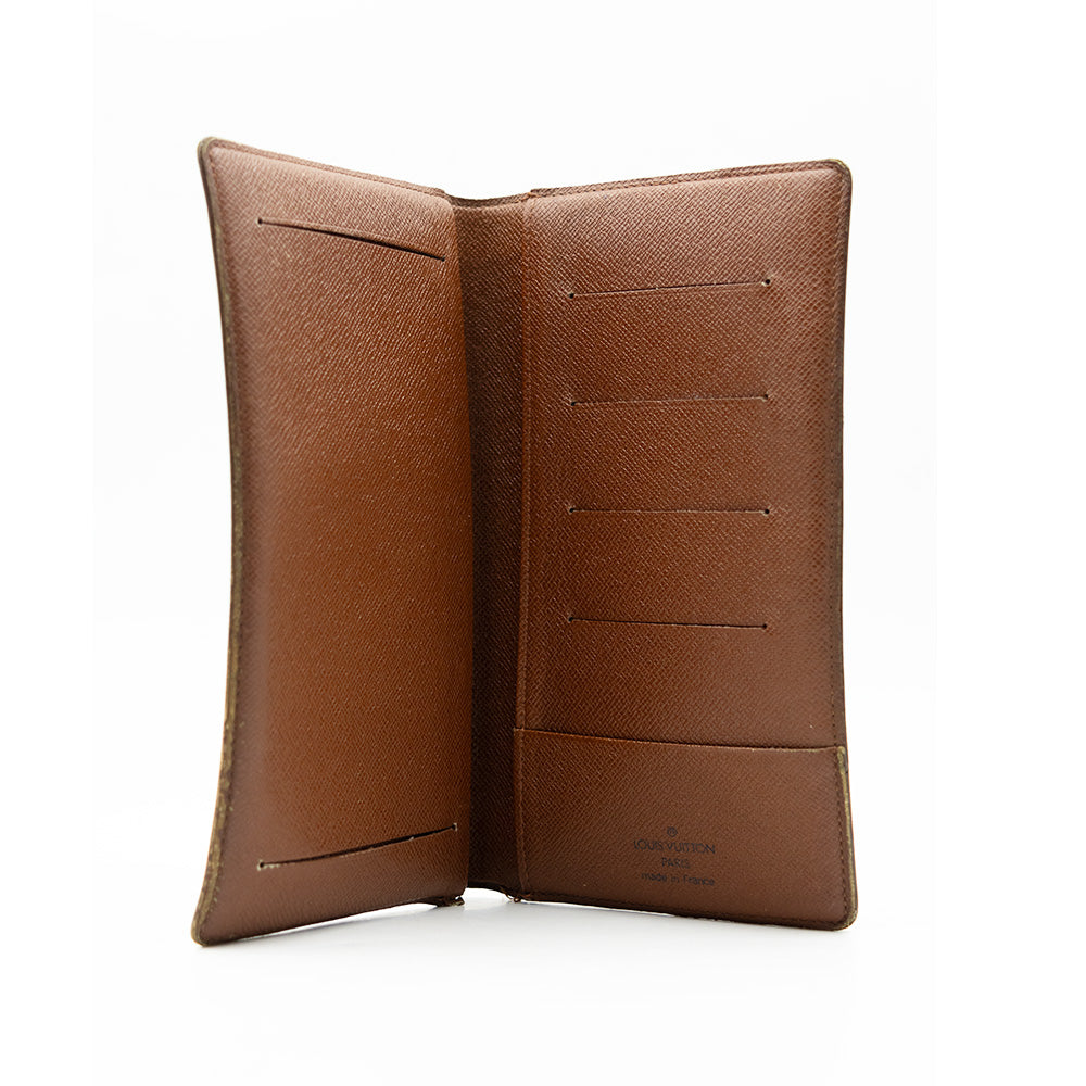 Louis Vuitton Portefeuille Brazza Monogram Marron