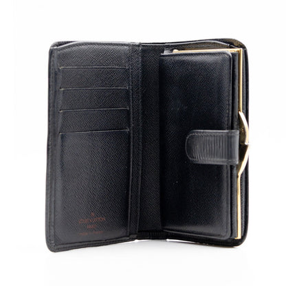 Louis Vuitton Portefeuille Cuir Epi Noir