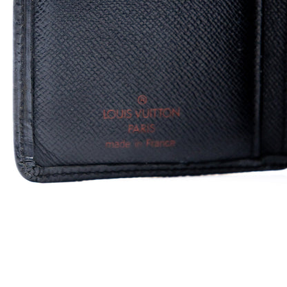 Louis Vuitton Portefeuille Cuir Epi Noir