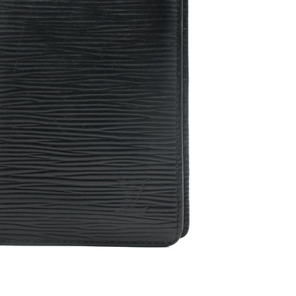 Louis Vuitton Portefeuille Long Epi Noir