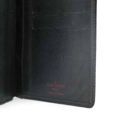 Louis Vuitton Portefeuille Long Epi Noir