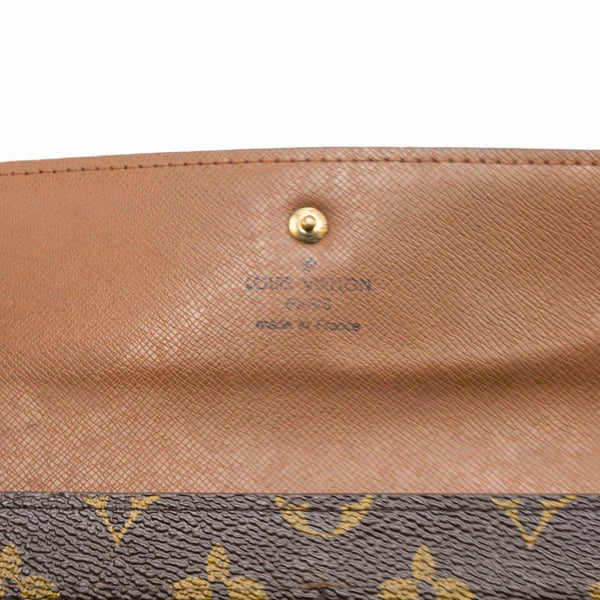 Louis Vuitton Portefeuille Monogram Marron