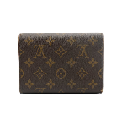Louis Vuitton Portefeuille Porte Trésor Monogram Marron