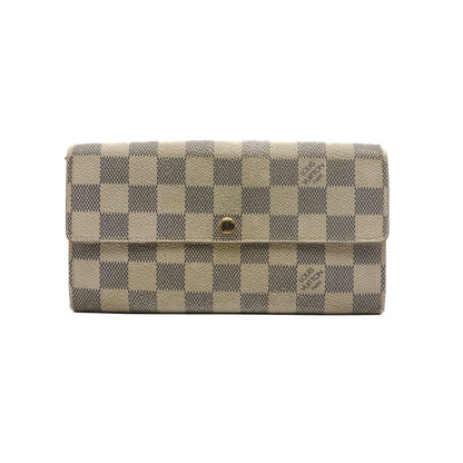 Louis Vuitton Portefeuille Sarah Damier Azur