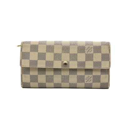 Louis Vuitton Portefeuille Sarah Damier Azur
