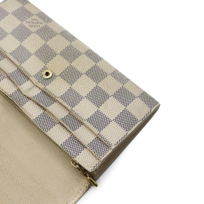 Louis Vuitton Portefeuille Sarah Damier Azur
