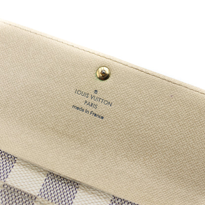 Louis Vuitton Portefeuille Sarah Damier Azur
