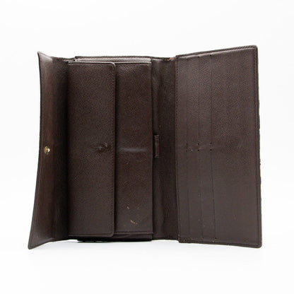Louis Vuitton Portefeuille Sarah Damier Marron