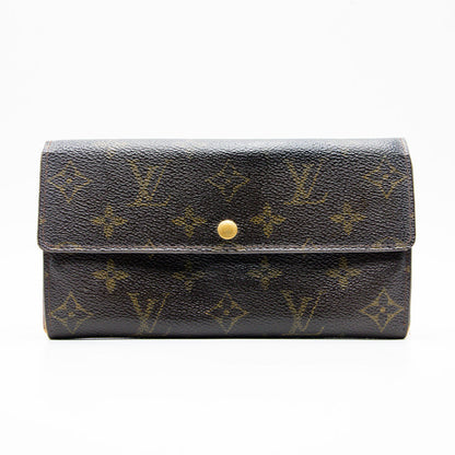 Louis Vuitton Portefeuille Sarah Monogram Marron