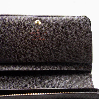 Louis Vuitton Portefeuille Trésor Damier Marron